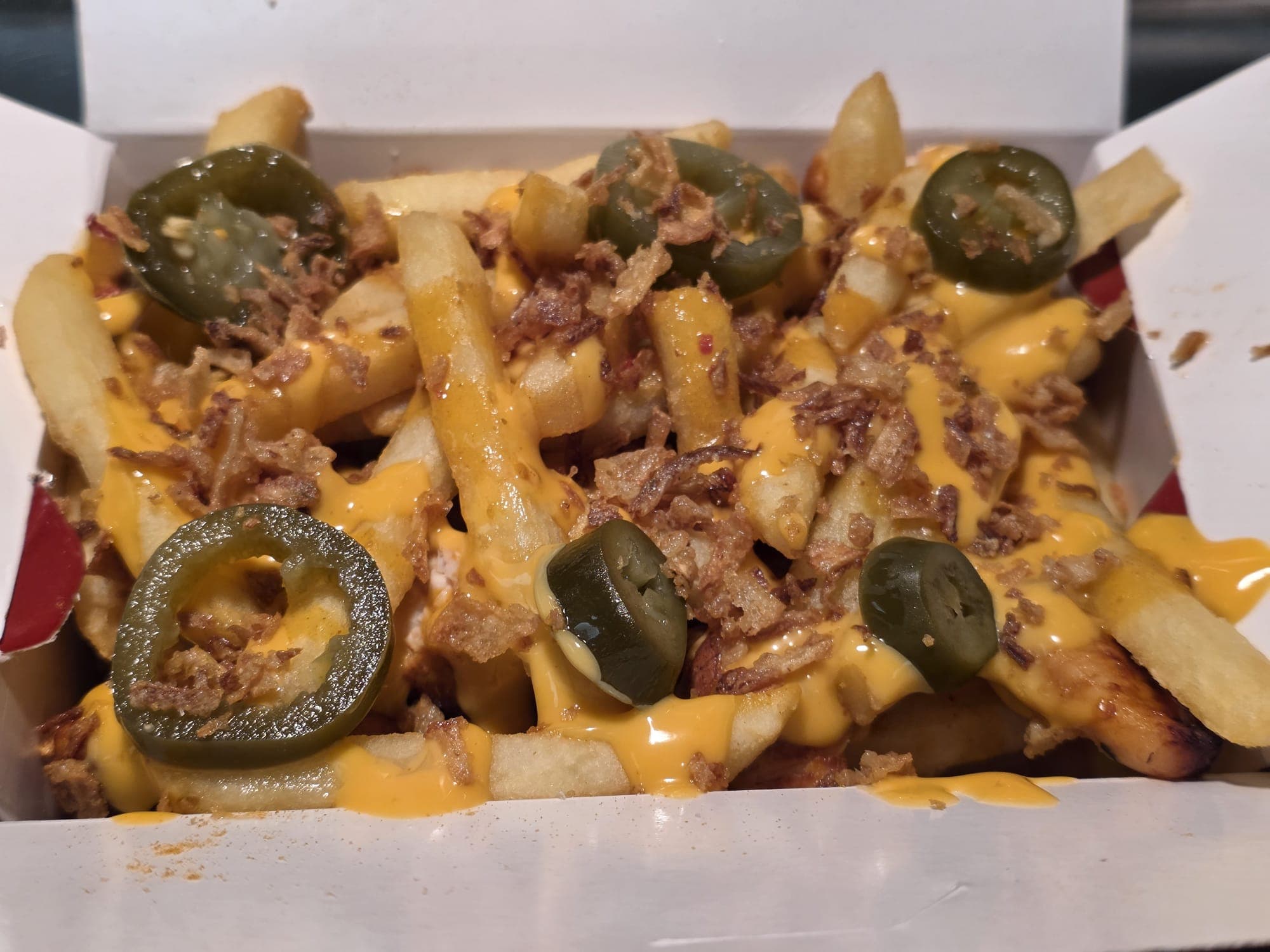 Chicken Loaded Fries close